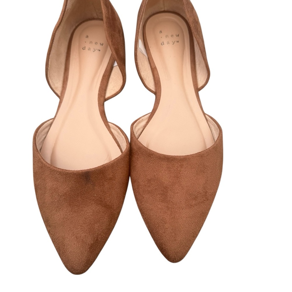 A New Day Women's Brown Suede Loafers